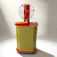Machine de Bingo Électronique avec Couvercle en Acrylique, Machine de Tirage Numérique Portable pour Bars et Événements, 50 Boules