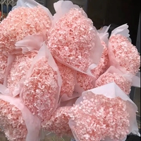 Bahan DIY Terlaris 2023 Bunga Hydrangea Awet untuk Dekorasi Pernikahan Dekorasi Rumah