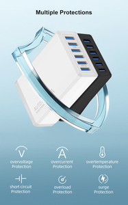 Estación de Carga USB Multifunción para Carga Súper Rápida, Todo en 1, Cargador de Teléfono Móvil con Identificación Automática, Carga Rápida - Product Image 6