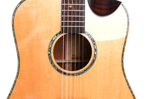 China fábrica OEM 41 pulgadas de alto brillo corte sólido <span class=keywords><strong>guitarra</strong></span> acústica - Product Image 3