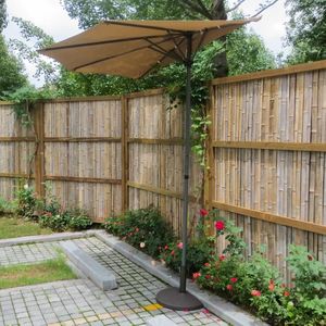 <span class=keywords><strong>Parasol</strong></span> extérieur 9FT <span class=keywords><strong>Demi</strong></span> Patio Mur Balcon 9FT <span class=keywords><strong>Demi</strong></span>-rond <span class=keywords><strong>Parasol</strong></span> Marché Cour Jardin <span class=keywords><strong>Parasol</strong></span> - Product Image 2