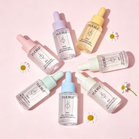 Flacon compte-gouttes cosmétique mat 30 ml en plastique, emballage personnalisé pour soins de la peau, flacon de sérum pour essence faciale et crème contour des yeux