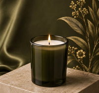 d'huile parfumée en forme de citrouille d'automne de luxe de haute qualité pot en verre bougie parfumée de Noël et d'Halloween
