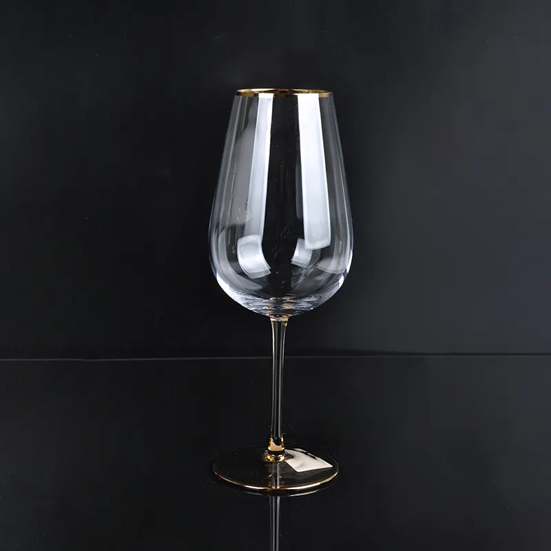 Extra Large Square 20 Oz Long Stem Wine Glasses Coloured Big Modern Unbreakable Wine Glasses