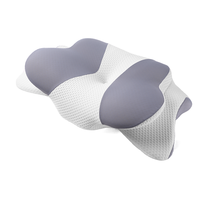 HNOS oreillers de lit queen size lot de 2 oreillers de lit orthopédiques pour dormir oreiller cervical aider à dormir