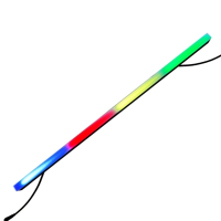 Bande lumineuse LED à pixels RGB DC 24V 1M pour DJ, clubs, soirées, défilés de mode et décoration d'événements