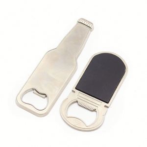 High Quality Wholesale Sublimation Bottle Magnets <b>Fridge</b> Magnet With Beer Opener - Product Image 1