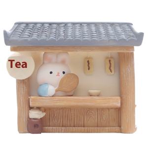 Creative classique lapin salon de thé résine numérique charnu Pots de fleurs jardinières pour <span class=keywords><strong>balcon</strong></span> paysage jardinage bureau bricolage en pot - Product Image 1