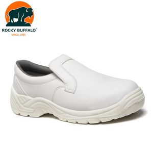 रॉकी भैंस नर्स/डॉक्टर/मधुमेह रोगी सफेद सुरक्षा जूते पर पर्ची - Product Image 4