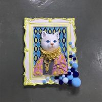 Art en relief 3D de dessin animé personnalisé pour enfants, peinture à faire soi-même, coloriage avec des outils de peinture