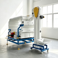 Hochleistungs-Luftsieb-Getreidereinigungsmaschine mit Vibrationssieb zum Entfernen von Leichten, Großen und Kleinen Verunreinigungen Saatgut-Sortiermaschine