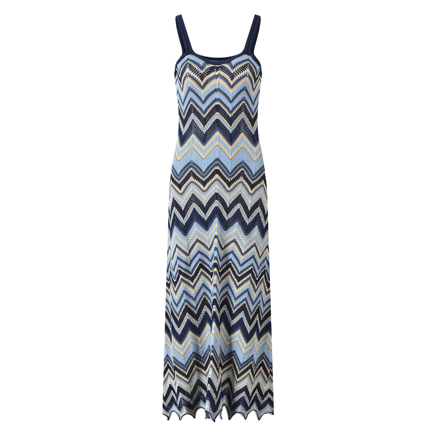Estilo Chic y Comodidad en vestido zig zag para Mujeres a la Moda