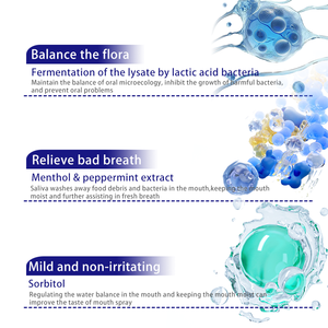 <span class=keywords><strong>Aerosol</strong></span> bucal portátil sin fluoruro BOAE personalizado, Envasado de sabor a melocotón para tratamiento de olores de aliento fresco - Product Image 6