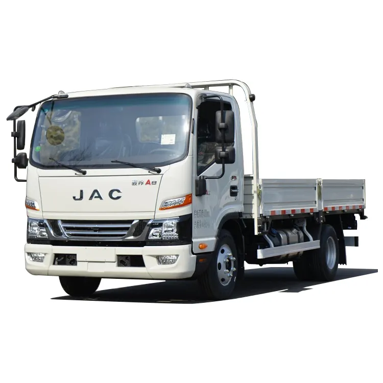 Jac China Hoge Kwaliteit 4X2 Lichte Vrachtwagen Linkshandige Aandrijving Nieuwe Vrachtauto 160hp 4 Wielen Vrachtauto