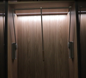 Minisit hiện đại tối giản một cửa tủ quần áo tủ quần áo thân thiện với môi Acrylic tủ quần áo bao gồm bản lề Ngăn kéo trượt backsplash - Product Image 3