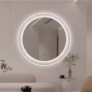 Hiện đại thông minh thắp sáng Vòng khung thép không gỉ IP65 đánh giá khách sạn phòng ngủ biệt thự phòng tắm treo tường LED mỹ phẩm gương - Product Image 4