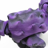 Jouet anti-stress dragon articulé imprimé en 3D, PLA écologique biodégradable, pour TDAH, vente en gros, jouet dragon imprimé en 3D