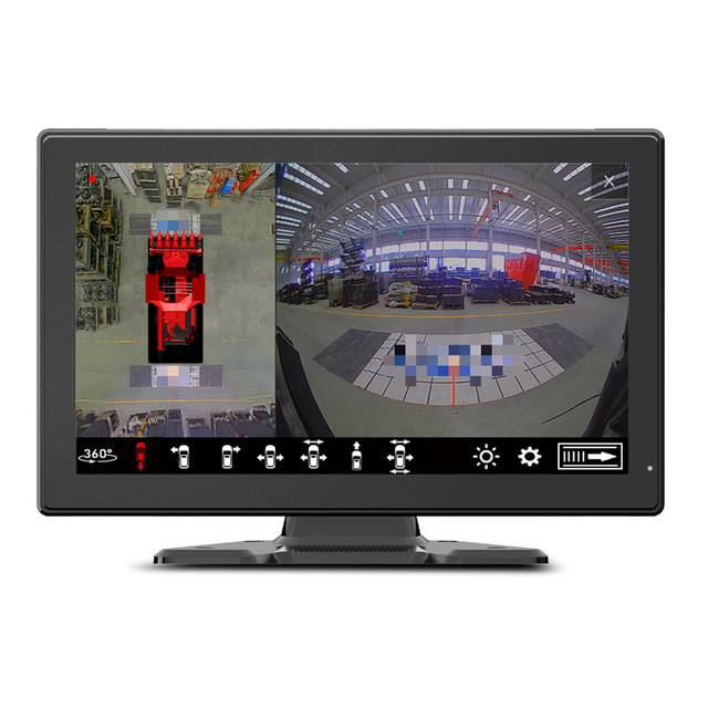 Truck 360-degree Panoramic 10-inch 5G Driving Recorder 24V HD Night Vision Reversing Image BSD Blind Spot Monitoring System