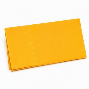Serviettes en papier orange 1 pli en pâte de bois vierge écologiques imprimées avec le motif 'Drink Love' pour les cocktails et la Saint-Valentin - Product Image 4