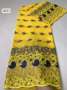 3657 africano tessuto di pizzo di <span class=keywords><strong>cotone</strong></span> 2024 alta qualità svizzero Voile nigeriano pietre di <span class=keywords><strong>cotone</strong></span> tessuto di pizzo per le donne <span class=keywords><strong>abiti</strong></span> <span class=keywords><strong>da</strong></span> <span class=keywords><strong>sposa</strong></span> - Product Image 5