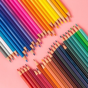 Lápices de Colores No Tóxicos Certificados EN71/ASTM, 12/24/36/48 Colores, Plástico, 7 Pulgadas, para Estudiantes, Niños, Dibujo Escolar - Product Image 2