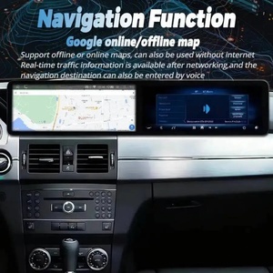 Pantalla Dual de 12.3+12.3 Pulgadas para Mercedes Benz GLK X204 CLS 2009-2012, Radio Multimedia para Auto con Android Carplay, Unidad Principal GPS, Estéreo, Audio - Product Image 3