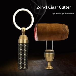 <span class=keywords><strong>Ciseaux</strong></span> <span class=keywords><strong>à</strong></span> cigares portables <span class=keywords><strong>haut</strong></span> <span class=keywords><strong>de</strong></span> <span class=keywords><strong>gamme</strong></span> <span class=keywords><strong>de</strong></span> luxe léger et perforateur <span class=keywords><strong>de</strong></span> cigares, accessoires <span class=keywords><strong>de</strong></span> fumeur avec carte d'aspiration, coffret cadeau, vente en gros - Product Image 3