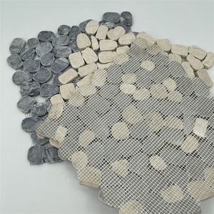 Dougbuild Autres carreaux de mosaïque en marbre naturel Vente en gros Palermo Reconstitued Pebble Stone Mosaics - Product Image 5