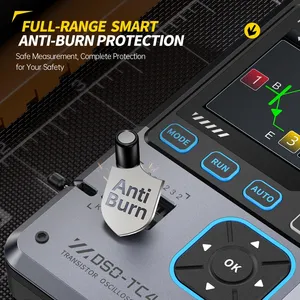 FNIRSI <strong>DSO</strong> <strong>TC4</strong> 3 in 1 Digital Oscilloscope Transistor Tester DDS Signal Generator Portable Handheld Electronic Repair Tool - Product Image 2