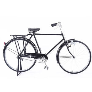 Vélo classique <span class=keywords><strong>26</strong></span> <span class=keywords><strong>pouces</strong></span> vélo de ville néerlandais avec fourche en acier vente pour hommes et femmes OEM vélo vintage personnalisé avec support arrière - Product Image 4