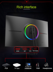 Moniteur de jeu à écran 27 pouces 3 ports HD 1ms 165 hz 1ms 27in 144 <span class=keywords><strong>Hertz</strong></span> - Product Image 6