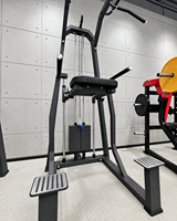 Machine à tractions assistées SK avec sélection de charge par pignon, équipement de musculation professionnel pour centre de fitness, salle de sport et club