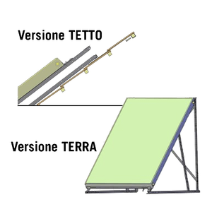 MIRO Therm AL-SF thu năng lượng mặt trời mái gắn khung Anodized nhôm giữa kẹp cho lắp đặt mái kim loại đóng khung mô-đun PV - Product Image 1