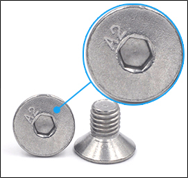 Tornillos Métricos de <span class=keywords><strong>Cabeza</strong></span> Plana Ultrafinos de Acero Inoxidable A2 M2 M2.5 M3 M4 M5 M6, Tornillos de Perfil Bajo con <span class=keywords><strong>Cabeza</strong></span> Hexagonal, <span class=keywords><strong>Perno</strong></span> de Llave <span class=keywords><strong>Allen</strong></span> - Product Image 3