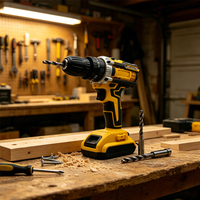 Nouveauté : Perceuse sans fil 21V avec mandrin 10MM et couple de 40N.m pour le travail du bois et l'artisanat