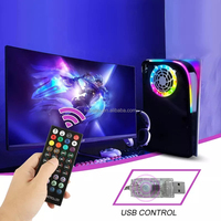 Lampe décorative led pour Console PS5, lumière d'ambiance rvb