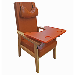 Hospital Chair Solid Wood Frame High Elasticity Sponge Seat Cushion <b>Backrest</b> For Adults And Elderly - Product Image 4