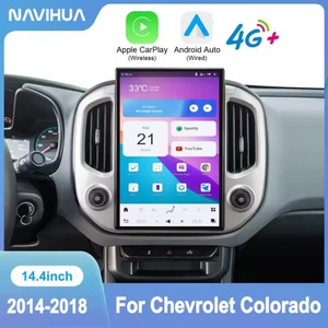 NaviHua Car Upgrade 14.4'' Android for Chevrolet Colorado/GMC Canyon 2014-2018 Car Radio GPS Navigation Multimedia <b>Auto</b> Stereo - Product Image 3