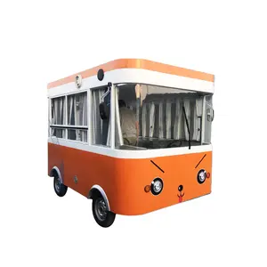 Tune Mobiele Elektrische Vierwielige Bus Auto Aanhangwagen