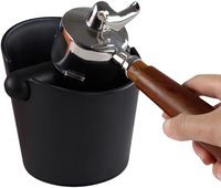 Boîte à café de qualité alimentaire, écologique, sans BPA, antichoc, antidérapante, pour café expresso, outils de barista à domicile, vente en gros, personnalisable