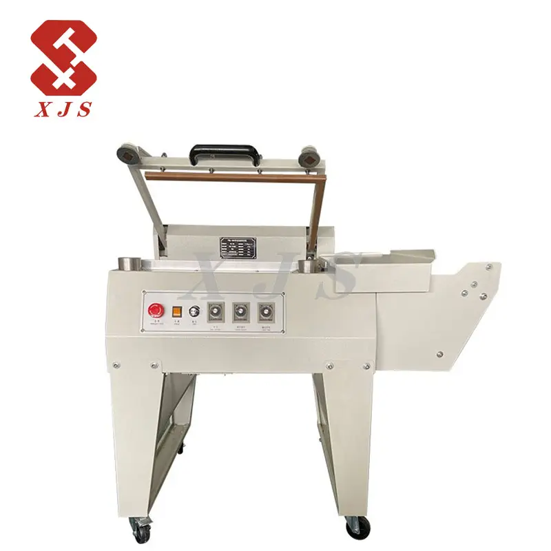 semi Automatic Small Box Heat Shrink Packing Machine Shoes Shrink Tunnel Wrapping Machine