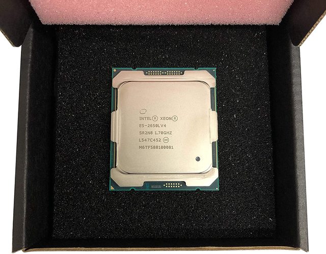 For Xeon E5 2650L V4 14 Core Server Processor New 1.7 GHz 35M Cache Virtualization Technology Supported 1 Year Warranty
