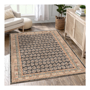 <span class=keywords><strong>Tapis</strong></span> de sol <span class=keywords><strong>vintage</strong></span> à motif floral persan 3D, nouveau design, prix abordable, pour salon - Product Image 4