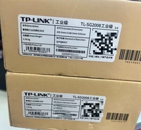 TP-LINK TL-SG2008 P8-Port Gigabit Managed Industrial Switch Web Management VLAN Isolation Port Mirroring