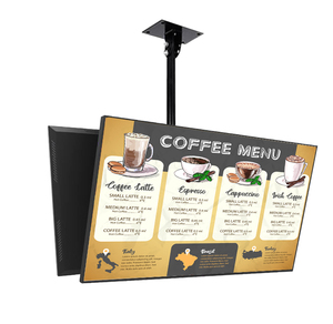 Menú Digital para Restaurantes, Reproductor de Publicidad de 32, 43 y 55 Pulgadas, SK-43A, Tablero de Menú Digital para Restaurantes - Product Image 1