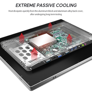 Solution HMI industrielle, PC embarqué 10,1-23,8 pouces avec écran tactile sans ventilateur pour système MES, SCADA, collecte de données pour usine intelligente - Product Image 5