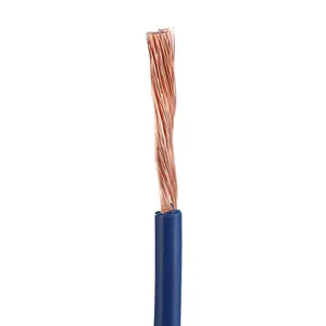 BS6231 Single Core 2,5mm 4mm 6mm Tri-bewertet Kabel H05V-K H07V-K Pure Copper Flexible Power RV Kabel Draht