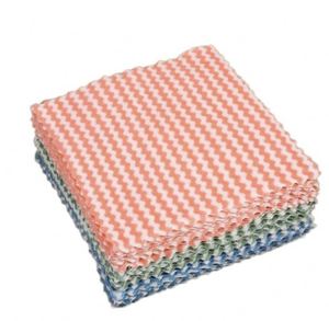 Super Absorbent Microfiber Dish Cloth Thickened Kitchen Cleaning <b>Towel</b> High Absorption 100Pcs Minimum Order - Product Image 2