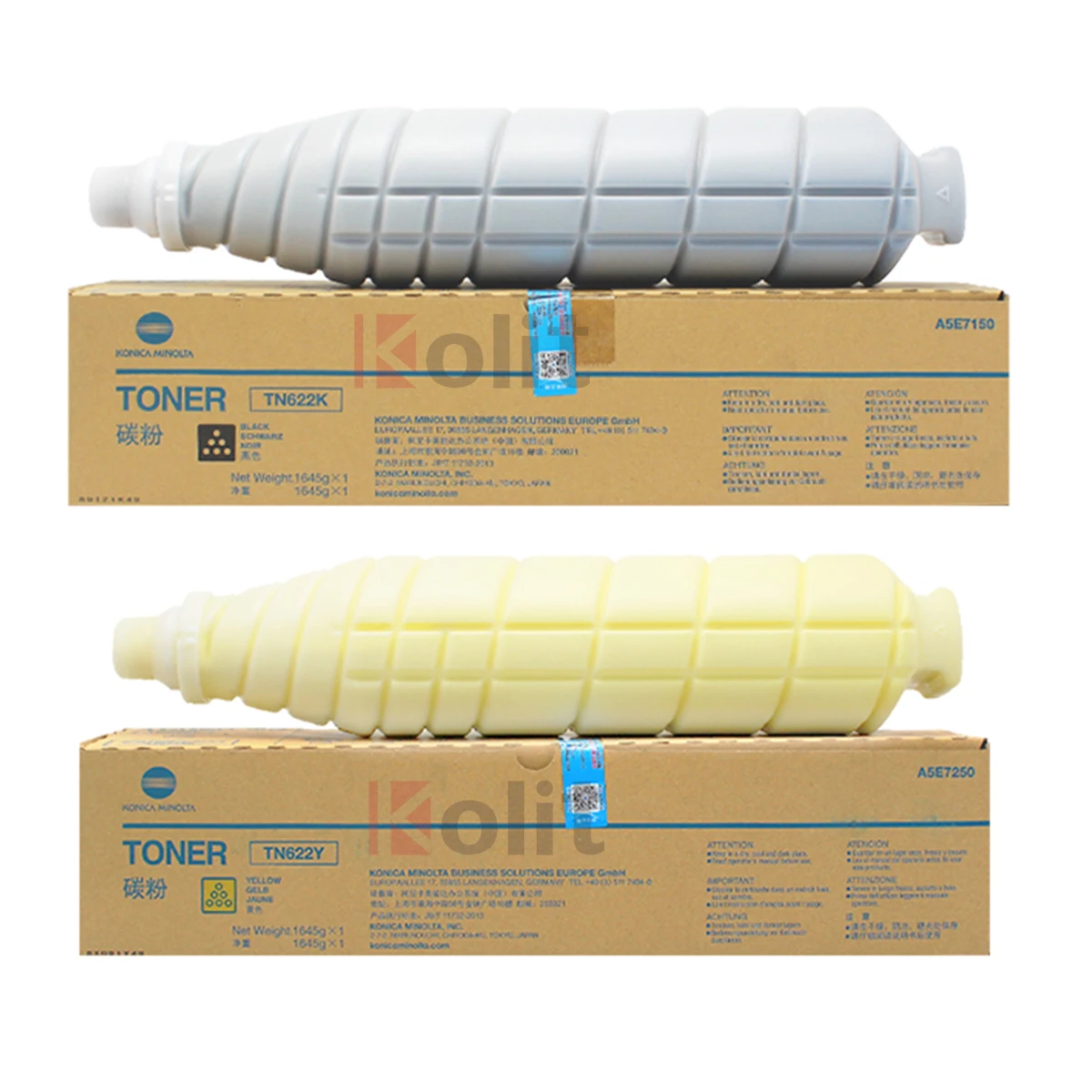 Premium Colorful Brand New Original Toner Cartridges CMYK