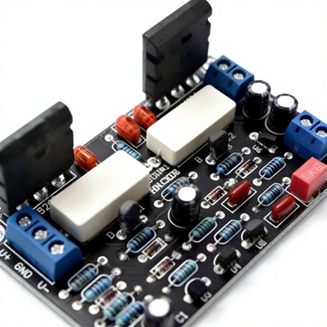 For 2SC5200 2SA1943 Mono 100W Finished Post-Stage Power Amplifier Board